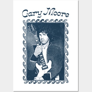 Gary Moore / Irish Guitarist Design Posters and Art